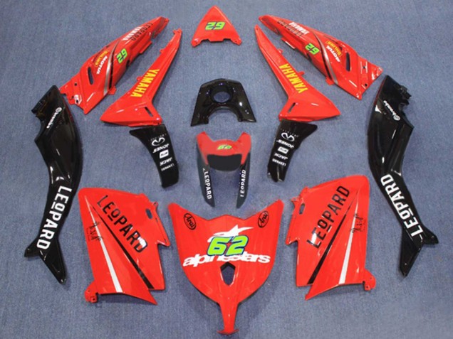 Descuento Carenados Moto Yamaha TMAX530 2012-2014 - Rojo Negro 62