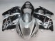 Descuento Carenados Moto Suzuki GSXR 1300 Hayabusa 1996-2007 - Plata Negro