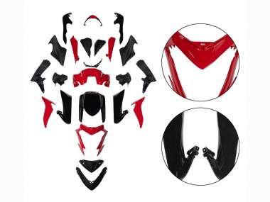 Descuento Carenados Moto Suzuki GSX-S 1000 2015-2020 - Negro Rojo