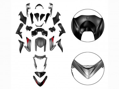 Descuento Carenados Moto Suzuki GSX-S 1000 2015-2020 - Negro Gris