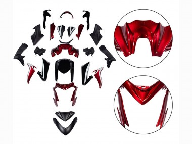 Descuento Carenados Moto Suzuki GSX-S 1000 2015-2020 - Negro Rojo