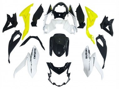 Descuento Carenados Moto Suzuki GSX-S 750 2017-2022 - Blanco Amarillo