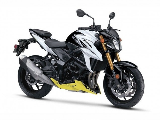 Descuento Carenados Moto Suzuki GSX-S 750 2017-2022 - Blanco Amarillo
