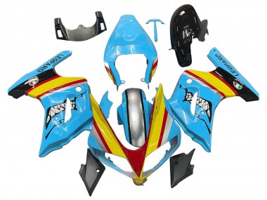 Descuento Carenados Moto Suzuki SV650 2003-2013 - Azul Amarillo Rojo Plata Tiburón