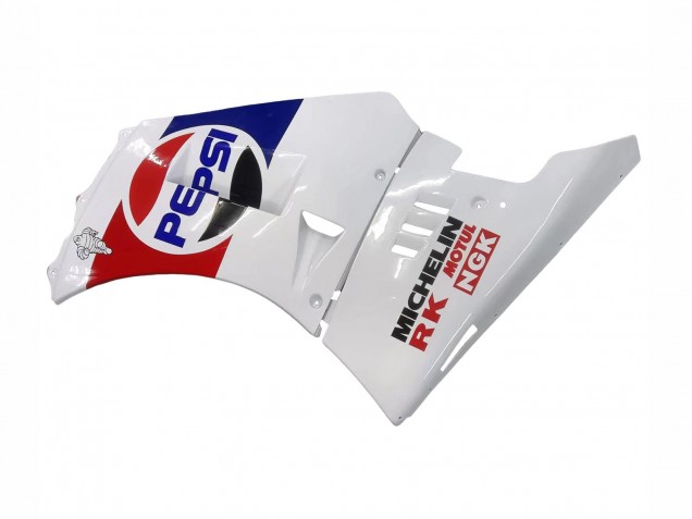 Descuento Carenados Moto Suzuki RG400 RG500 RG400/500 1984-1987 - Blanco Rojo Azul Amarillo Motul Michelin Pepsi