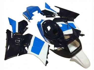 Descuento Carenados Moto Suzuki RG400 RG500 RG400/500 1984-1987 - Azul Blanco Negro