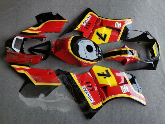 Descuento Carenados Moto Suzuki RG400 RG500 RG400/500 1984-1987 - Rojo Amarillo Negro 7