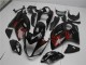 Descuento Carenados Moto Suzuki GSXR 1300 Hayabusa 2008-2020 - Negro Brillante Rojo