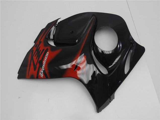 Descuento Carenados Moto Suzuki GSXR 1300 Hayabusa 2008-2020 - Negro Brillante Rojo