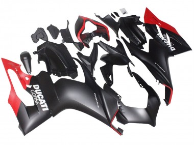 Descuento Carenados Moto Ducati Panigale V2 2020-2024 - Rojo Negro Mate Corse