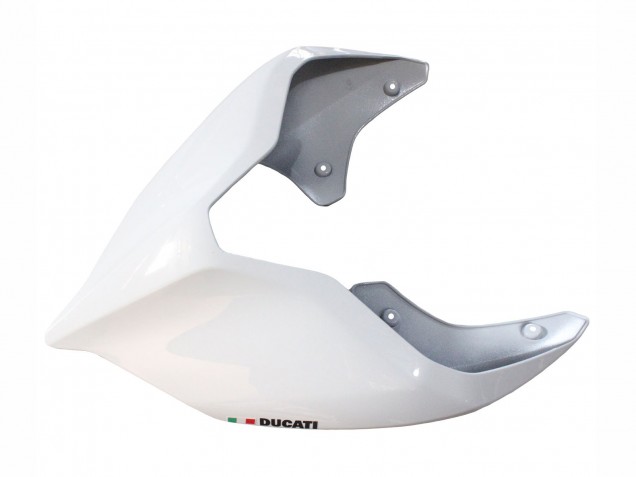 Descuento Carenados Moto Ducati Panigale V2 2020-2024 - Blanco Rojo Negro Mate