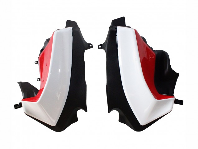 Descuento Carenados Moto Ducati Panigale V2 2020-2024 - Blanco Rojo Negro Mate