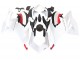 Descuento Carenados Moto Ducati Panigale V2 2020-2024 - Blanco Rojo Negro Mate