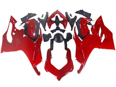 Descuento Carenado Moto Ducati Panigale V2 2020-2024 - Rojo Negro Mate