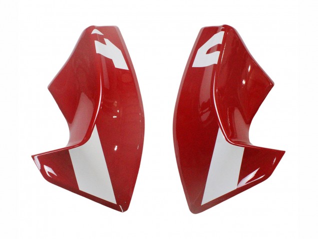 Descuento Carenados Moto Ducati Panigale V2 2020-2024 - Rojo Negro Brillante Monstruo Corse