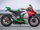 Descuento Carenados Moto Ducati Panigale V2 2020-2024 - Plata Rojo Verde