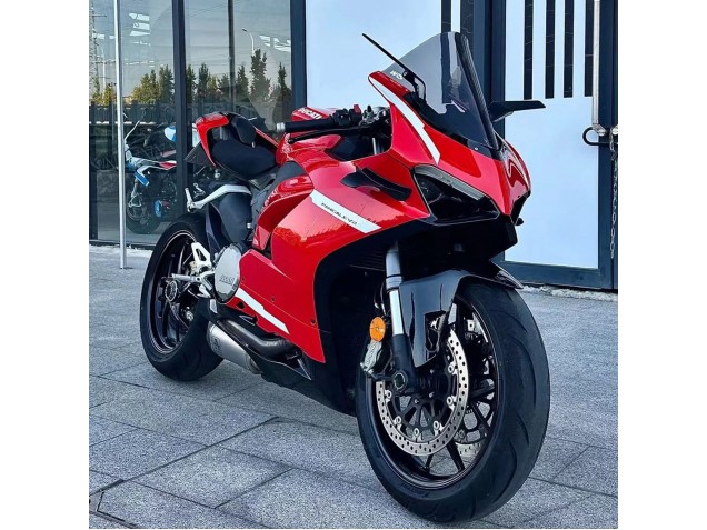 Descuento Carenados Moto Ducati Panigale V2 2020-2024 - Rojo Blanco
