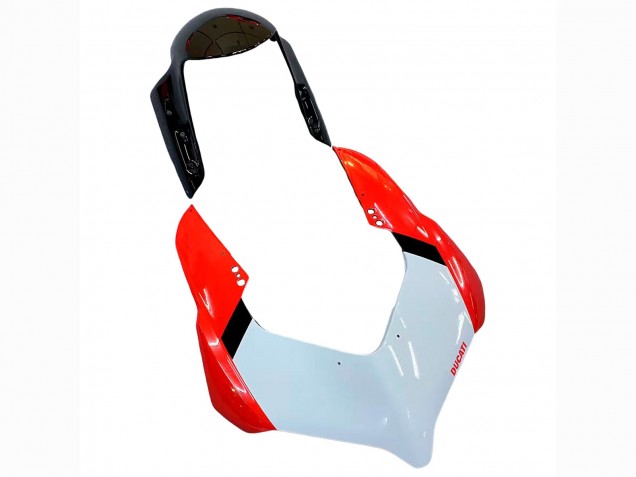Descuento Kits Carenado Moto Ducati Panigale V2 2020-2024 - Blanco Rojo Negro Brillante
