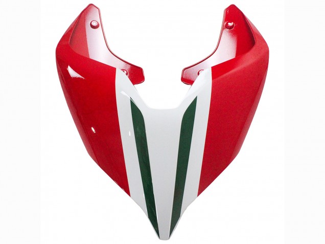 Descuento Carenados Moto Ducati Panigale V4 V4S 2018-2019 - Blanco Rojo Negro Mate