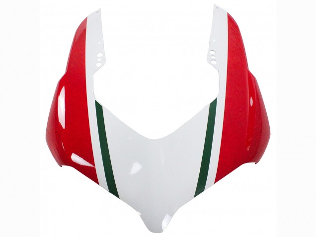 Descuento Carenados Moto Ducati Panigale V4 V4S 2018-2019 - Blanco Rojo Negro Mate