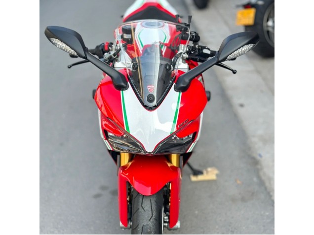 Descuento Carenados Moto Ducati Supersport 939/939S 2017-2022 - Blanco Rojo Negro Verde