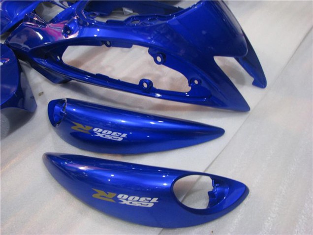 Descuento Carenados Moto Suzuki GSXR 1300 Hayabusa 2008-2020 - Blanco Azul