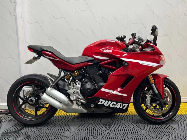 Descuento Carenados Moto Ducati Supersport 939/939S 2017-2022 - Rojo Blanco Negro