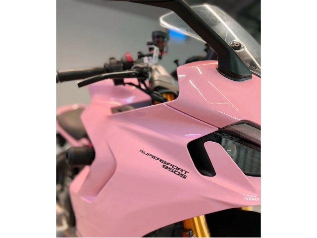 Descuento Carenados Moto Ducati 2021-2024 Ducati Supersport 950/950S 2021-2024 - Rosa Negro