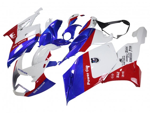 Descuento Carenados ABS BMW K1200S 2005-2010 - Blanco Rojo Azul