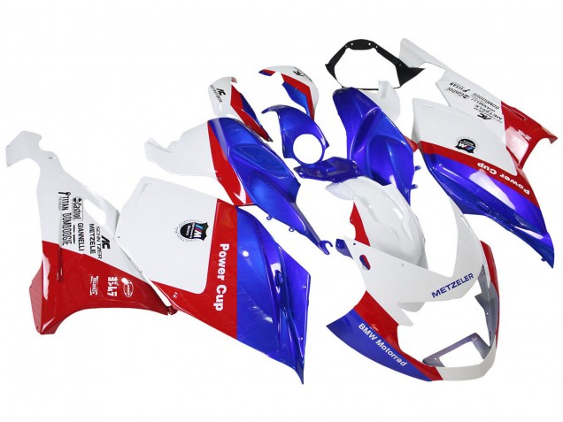 Descuento Carenados ABS BMW K1200S 2005-2010 - Blanco Rojo Azul