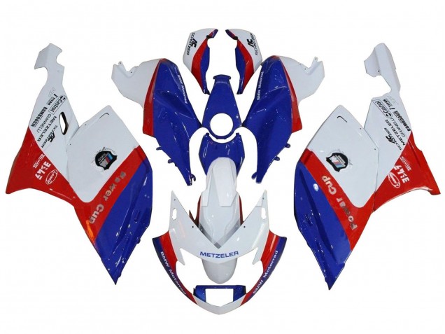 Descuento Carenados ABS BMW K1200S 2005-2010 - Blanco Rojo Azul