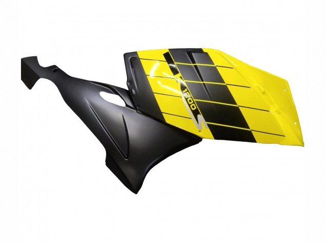 Descuento Carenados Moto BMW K1200S 2005-2010 - Amarillo Plata Negro Mate
