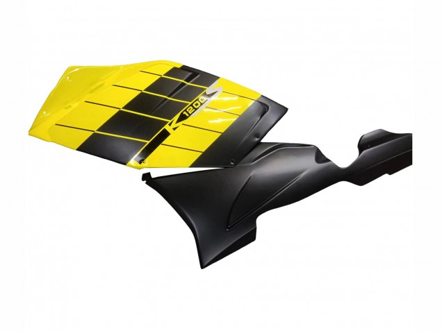 Descuento Carenados Moto BMW K1200S 2005-2010 - Amarillo Plata Negro Mate