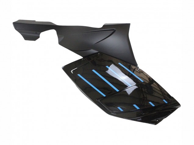 Descuento Carenados Moto BMW K1200S 2005-2010 - Negro Brillante Negro Mate Azul Línea
