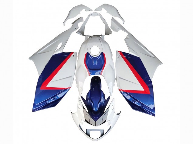 Descuento Carenados Moto BMW K1200S 2005-2010 - Blanco Rojo Azul