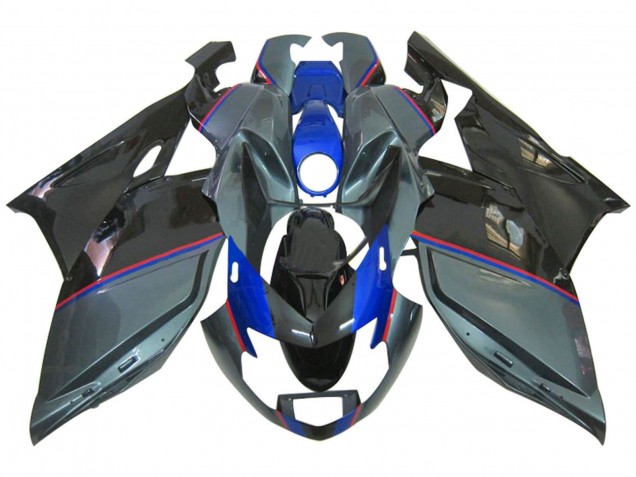 Descuento Carenados Moto BMW K1200S 2005-2010 - Negro Brillante Gris Azul Rojo