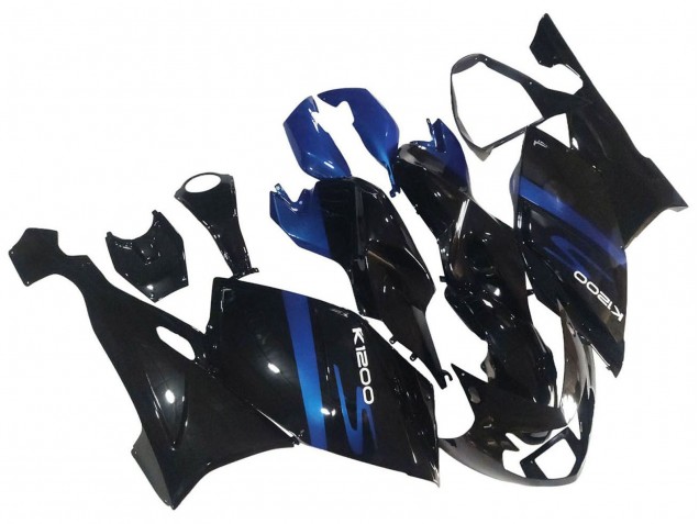 Descuento Carenados Moto BMW K1200S 2005-2010 - Azul Negro Brillante