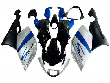 Descuento Carenado Moto BMW K1200S 2005-2010 - Plata Azul Negro