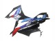 Descuento Carenado Moto BMW S1000RR 2023-2024 - Negro Azul Rojo