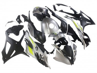Descuento Carenados Moto BMW S1000RR 2023-2024 - Plata Negro Mate Verde Lima