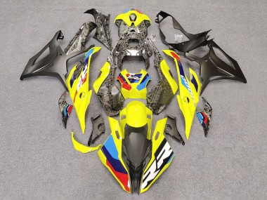 Descuento Carenados Moto BMW S1000RR 2023-2024 - Amarillo FibraCarbono