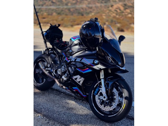Descuento Carenados Moto BMW S1000RR 2023-2024 - Negro Azul Rojo