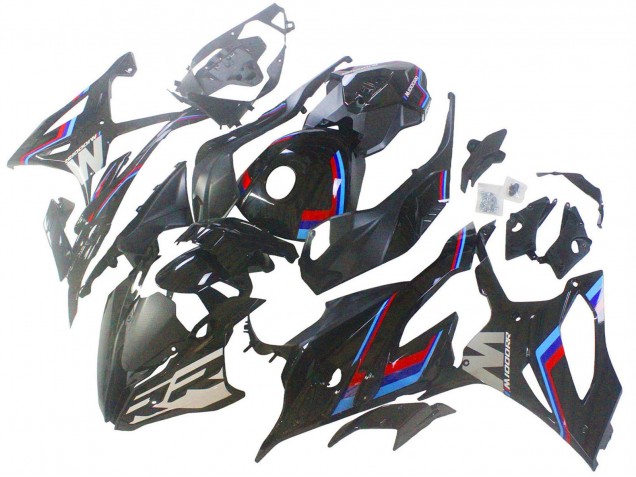 Descuento Carenados Moto BMW S1000RR 2023-2024 - Negro Azul Rojo