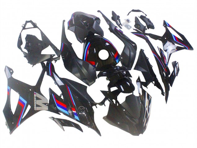 Descuento Carenados Moto BMW S1000RR 2023-2024 - Negro Azul Rojo