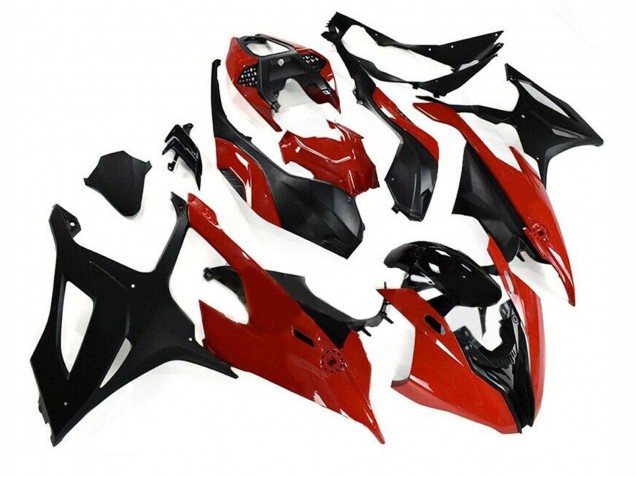 Descuento Kits Carenado Moto BMW S1000RR 2019-2022 - Negro Rojo