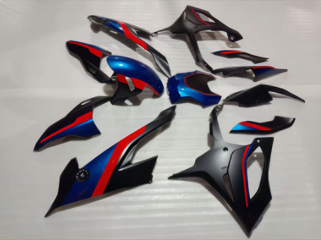 Descuento Carenados Moto BMW S1000RR 2019-2022 - Negro Azul Rojo
