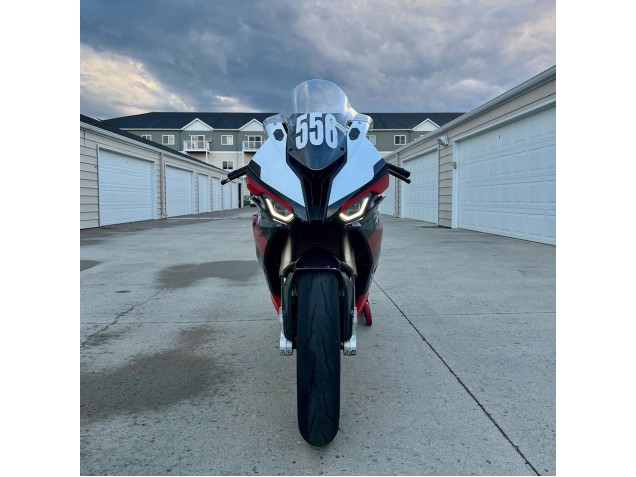 Descuento Carenados Moto BMW S1000RR 2019-2022 - Negro Rojo Blanco