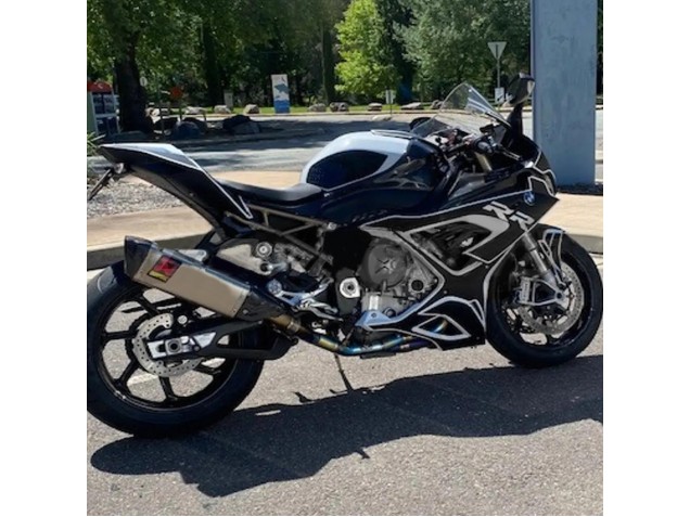 Descuento Carenados Moto BMW S1000RR 2019-2022 - Negro Blanco