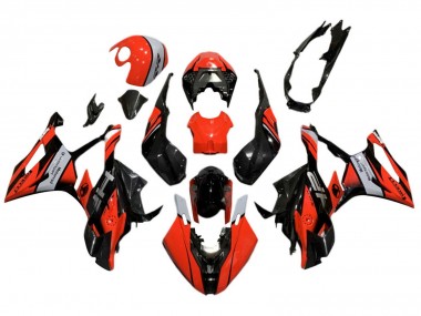 Descuento Carenados Moto BMW S1000RR 2019-2022 - Negro Rojo Gris