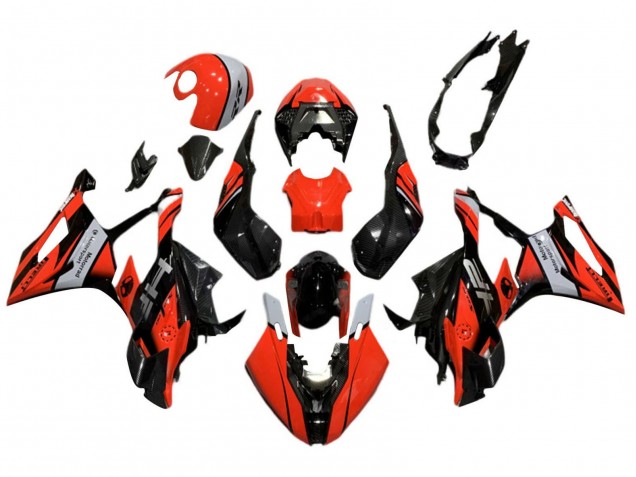 Descuento Carenados Moto BMW S1000RR 2019-2022 - Negro Rojo Gris